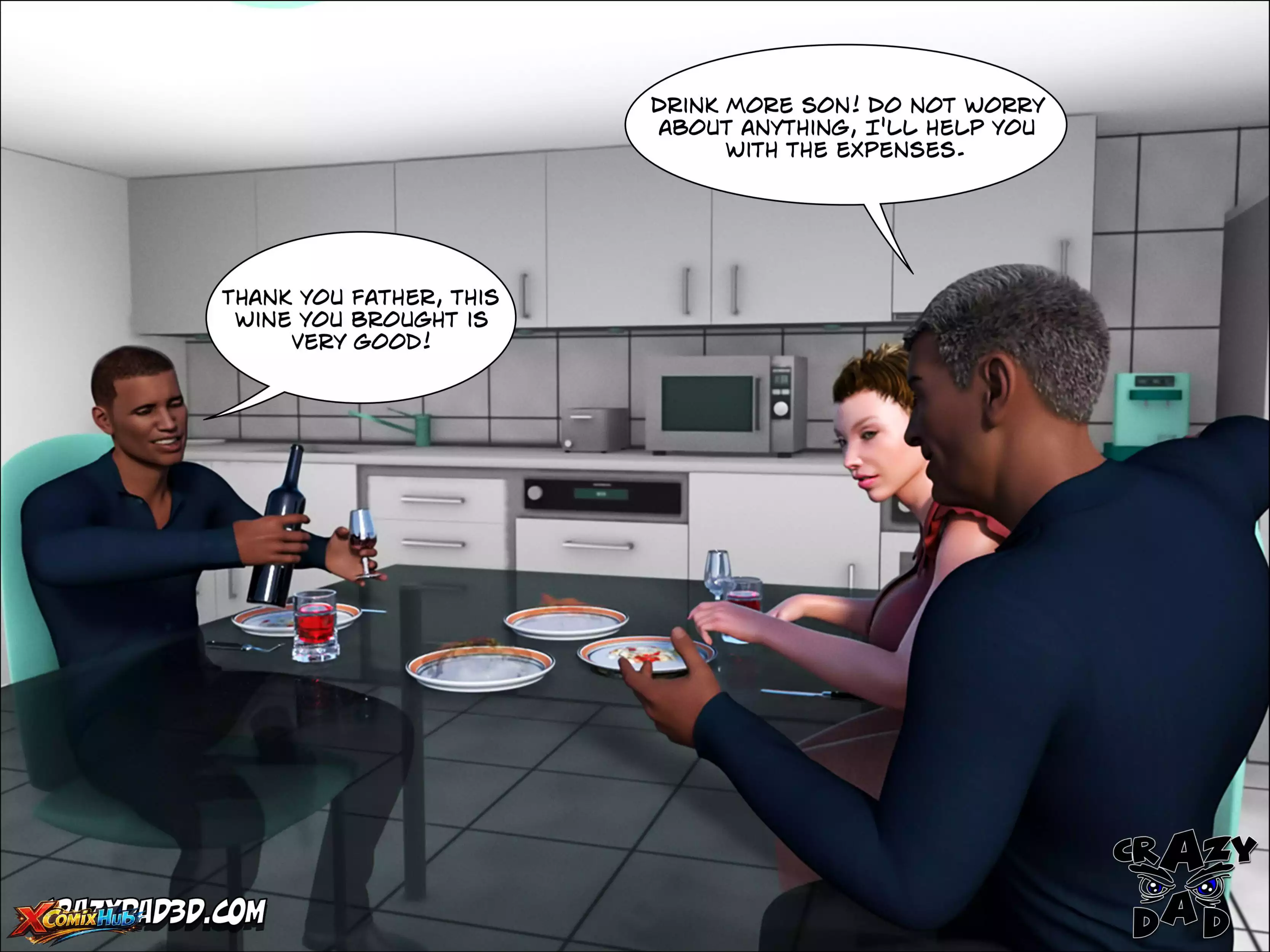 Father In Law At Home Chapter 3 Crazydad3d 062 Comic Page 62